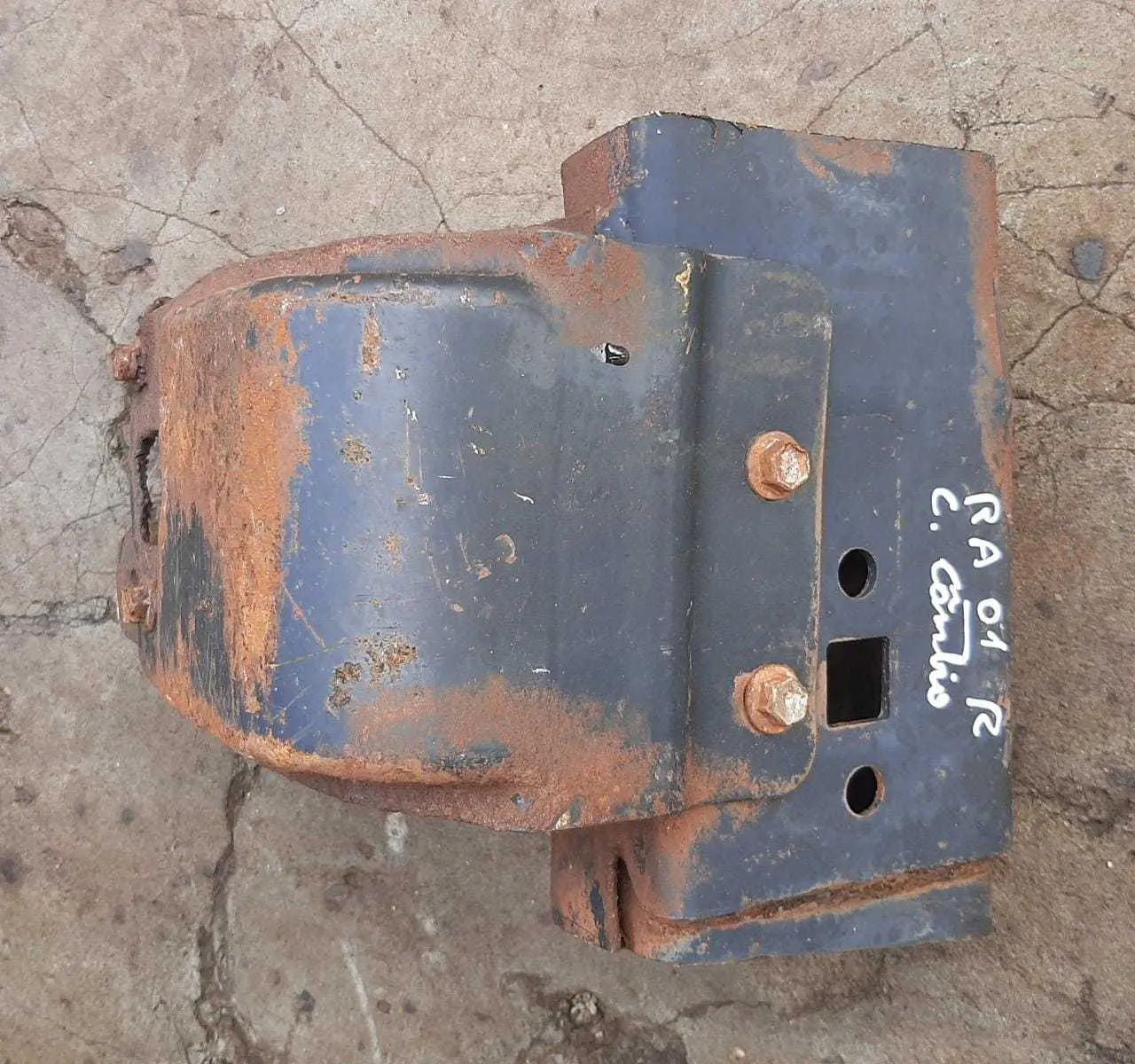 SUPORTE DIREITO CHASSIS TRAVESSA CAMBIO RANGER 96/11