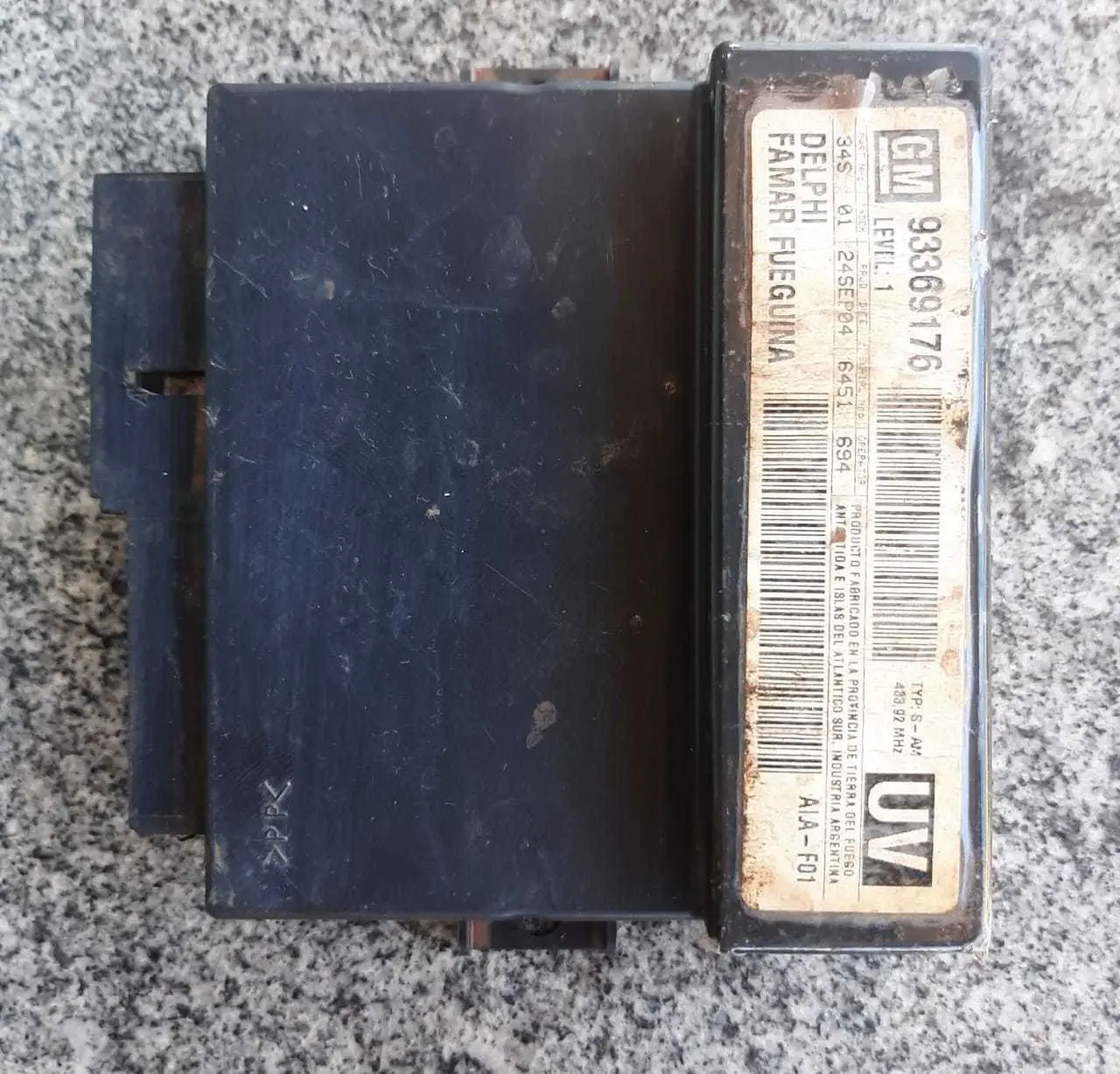 Módulo Central Alarme S-10 93369176