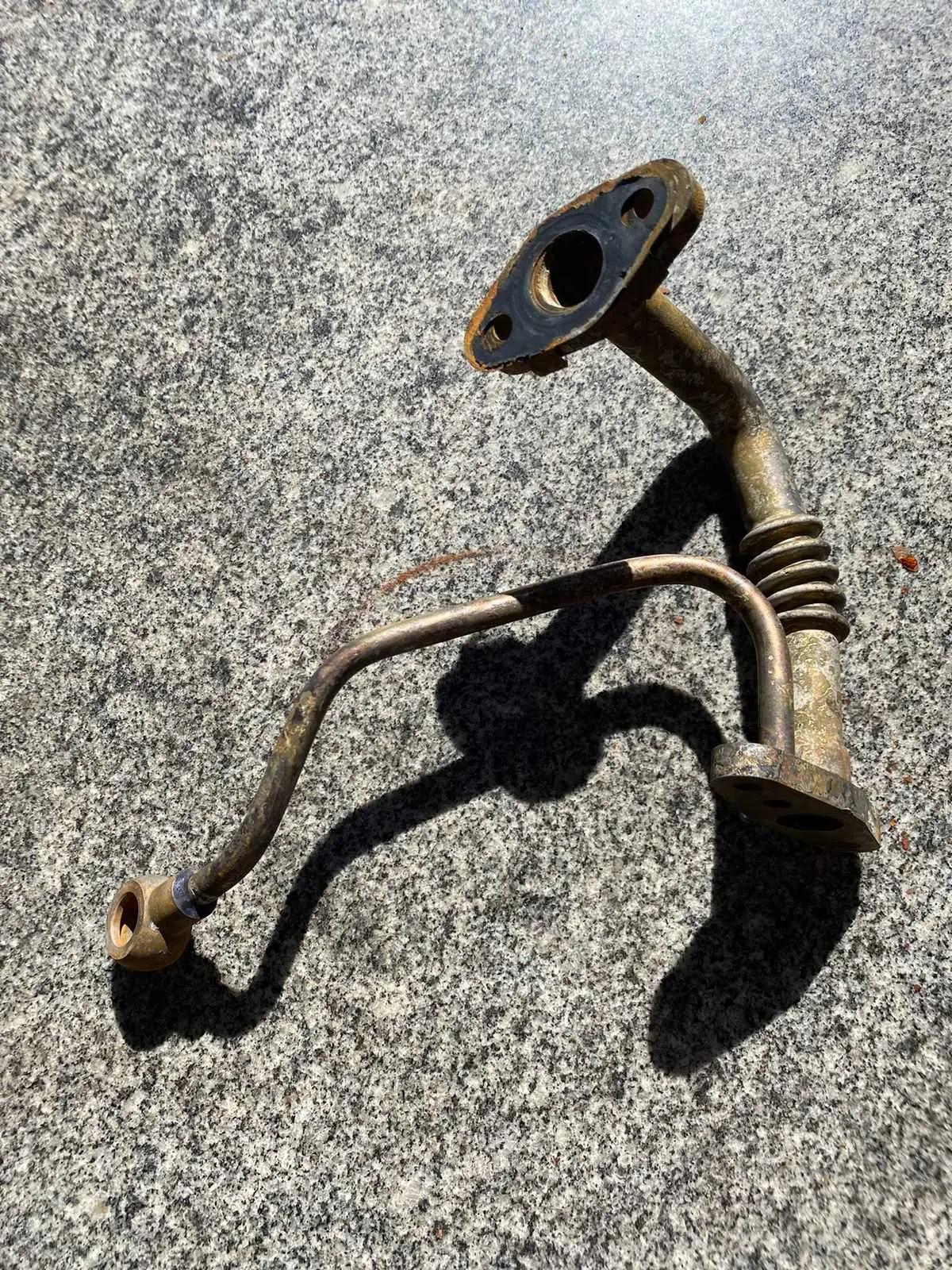 Cano Tubo Retorno Óleo Turbina Toyota Hilux 3.0 05/15