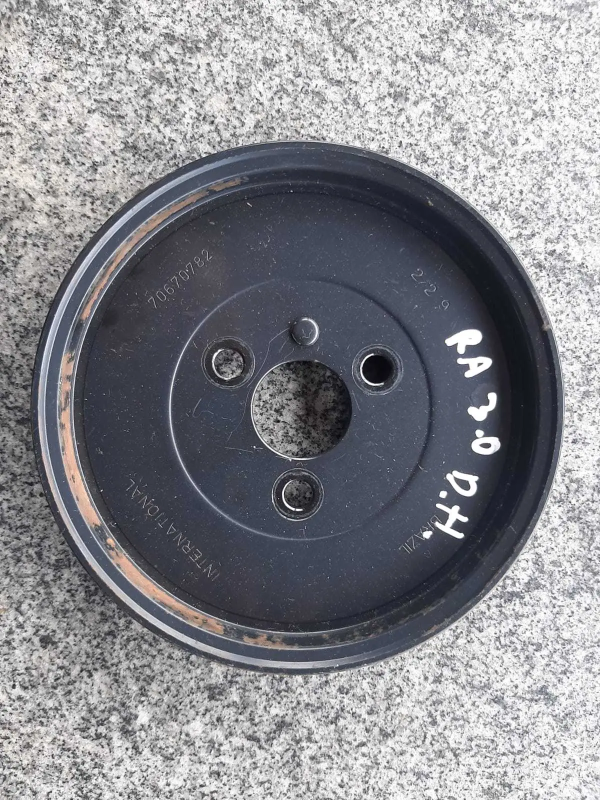 Polia Bomba Direção Hidráulica Ranger Troller 3.0 ORIGINAL