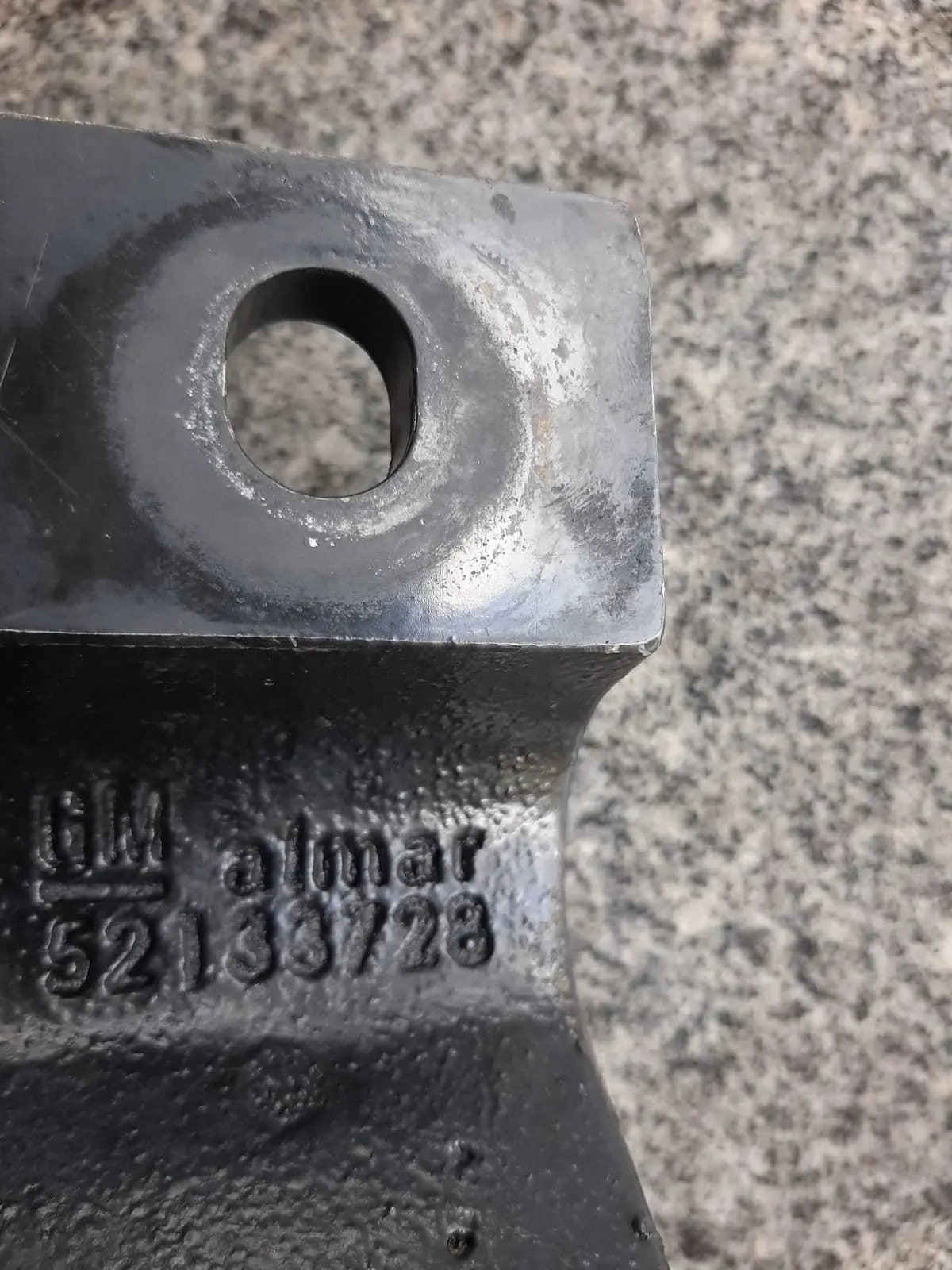 SUPORTE COXIM ESQUERDO MOTOR GM S-10 2.8 200CV 52133728