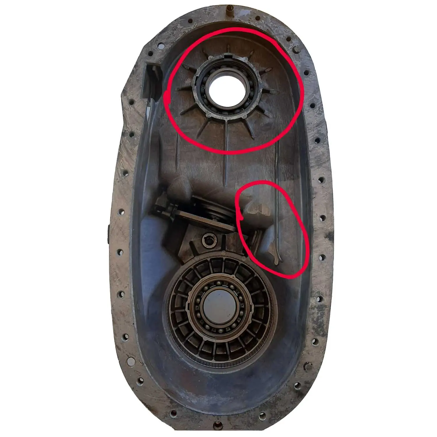 Carcaça Tampa Caixa Tração Redução Dodge Ram/F-250 4x4 56901E