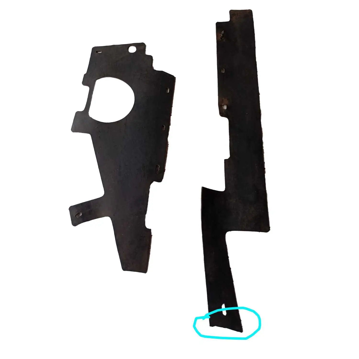 Protetor Setor Direcao F-250 Detalhe
