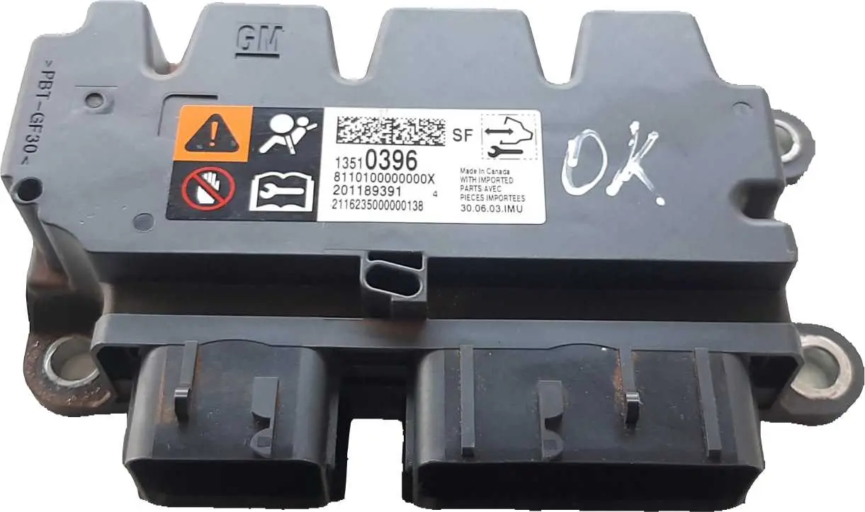 Módulo Central Airbag S-10 17/19 2.8 13510396