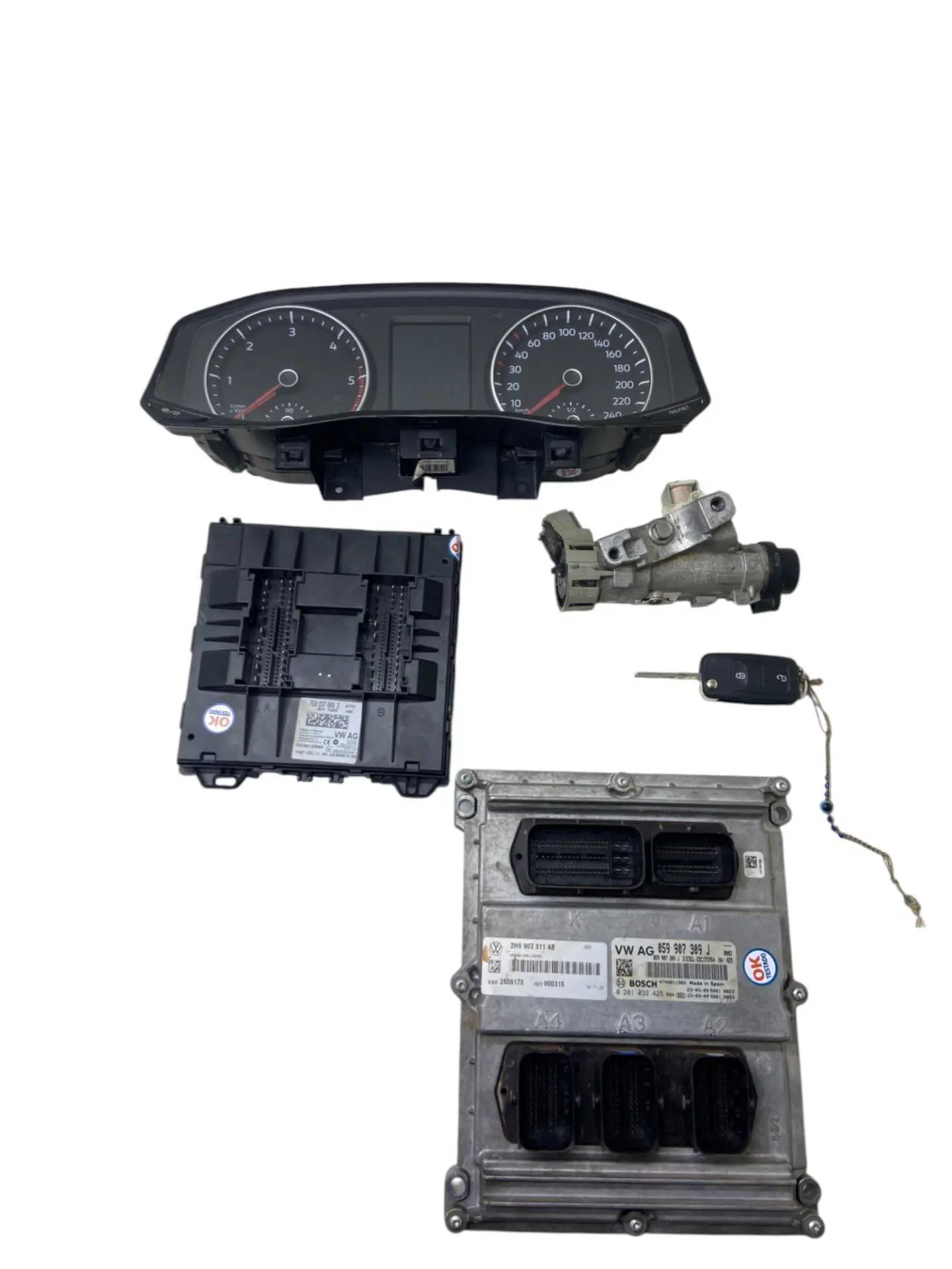 KIT MODULO INJEÇÃO MOTOR AMAROK V6 3.0 2023 2H6907311AB